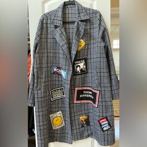 Punk Style Open Jacket